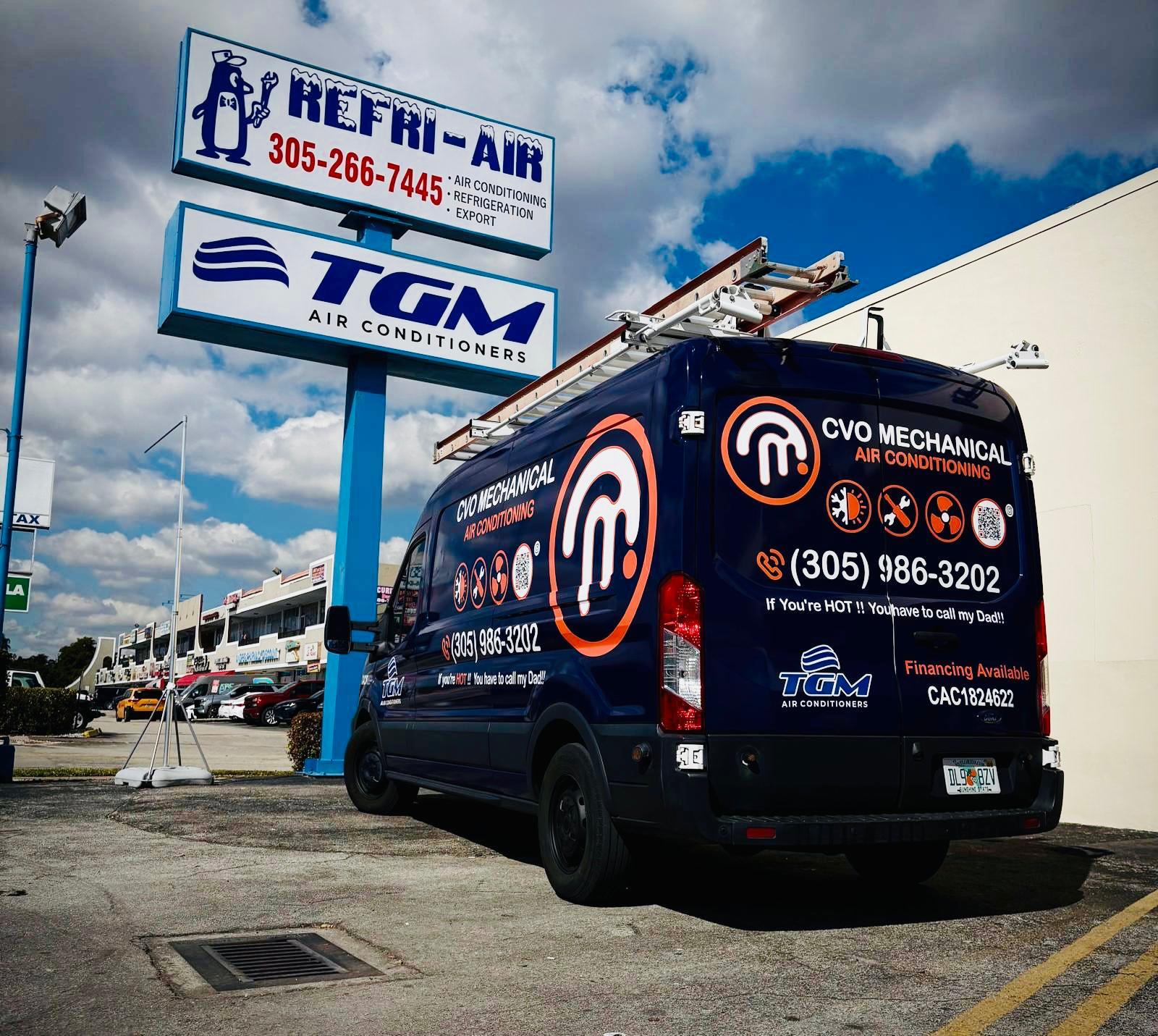 CVO Mechanical service van