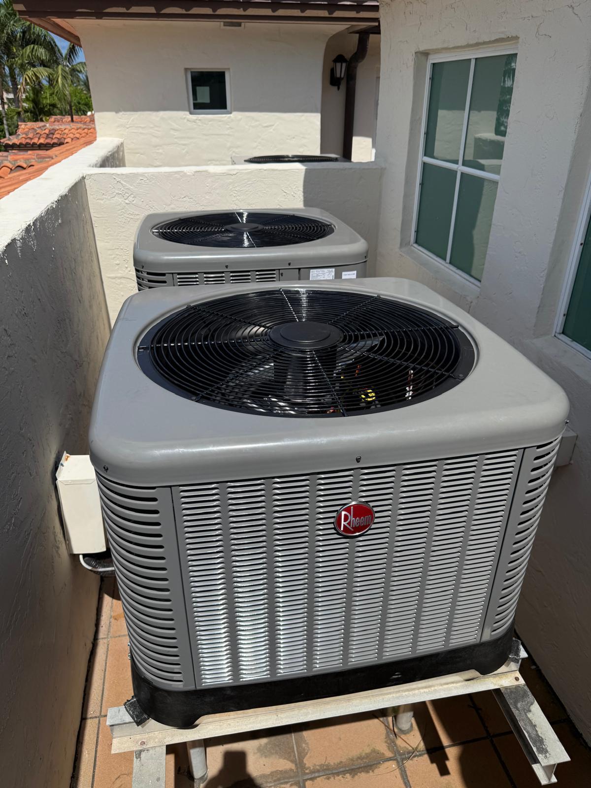 Residential outdoor AC units